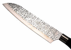 Embossed Hammered Blades 3 Piece Knife Set