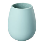 Unbreakable Silicone Stemless Wine Glassware | Set of 4 (Light Blue)-2