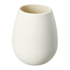 Unbreakable Silicone Stemless Wine Glassware | Set of 4 (White)-3