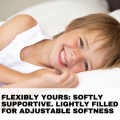 Dada Bedding Luxury 20x28 Pillow Insert - Soft Medium Firm, Premium Polyester, Perfect for Side and Back Sleepers-2