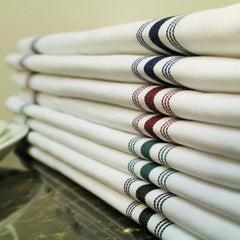 (12 Pack) 100% Spun MJS Polyester 2 PLY Table Cloth Napkins