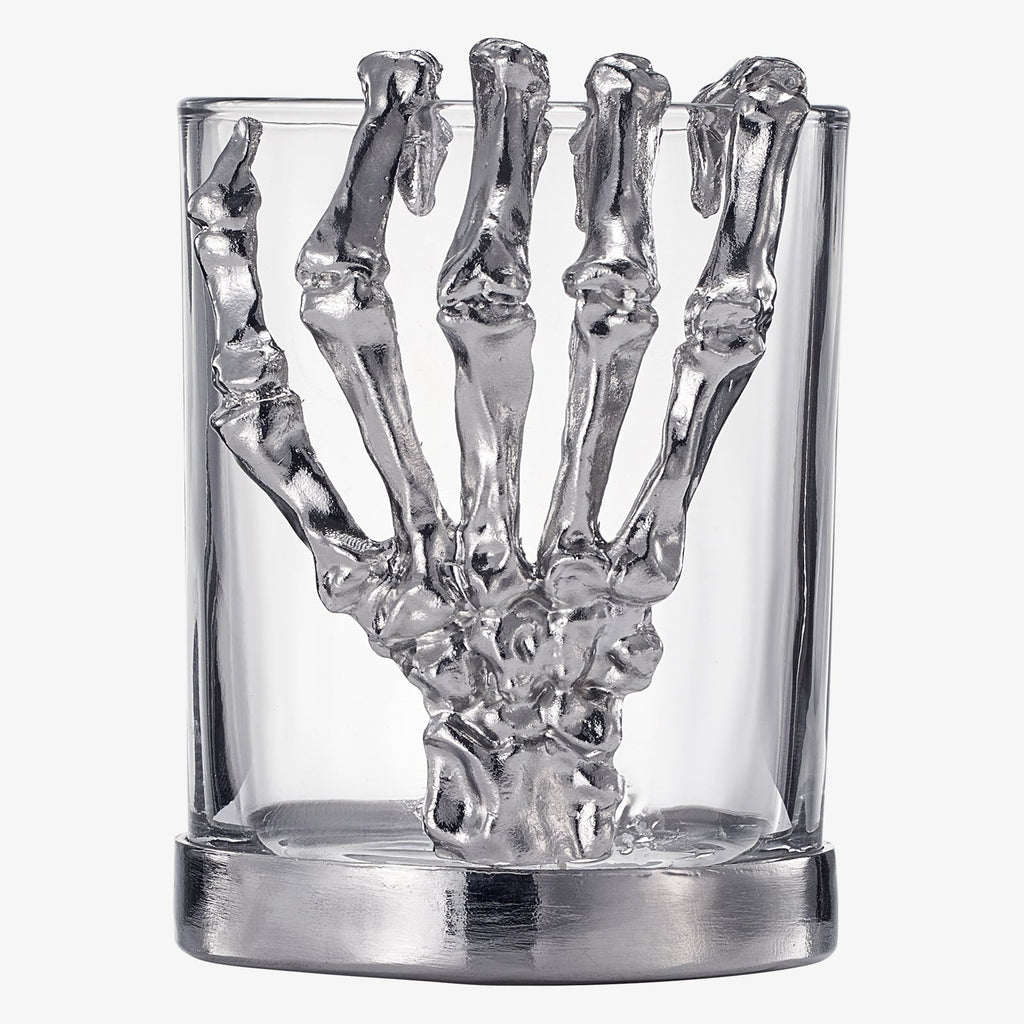 Skeleton Whiskey Glass Tumbler | Single | 10oz-4