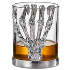 Skeleton Whiskey Glass Tumbler | Single | 10oz-0