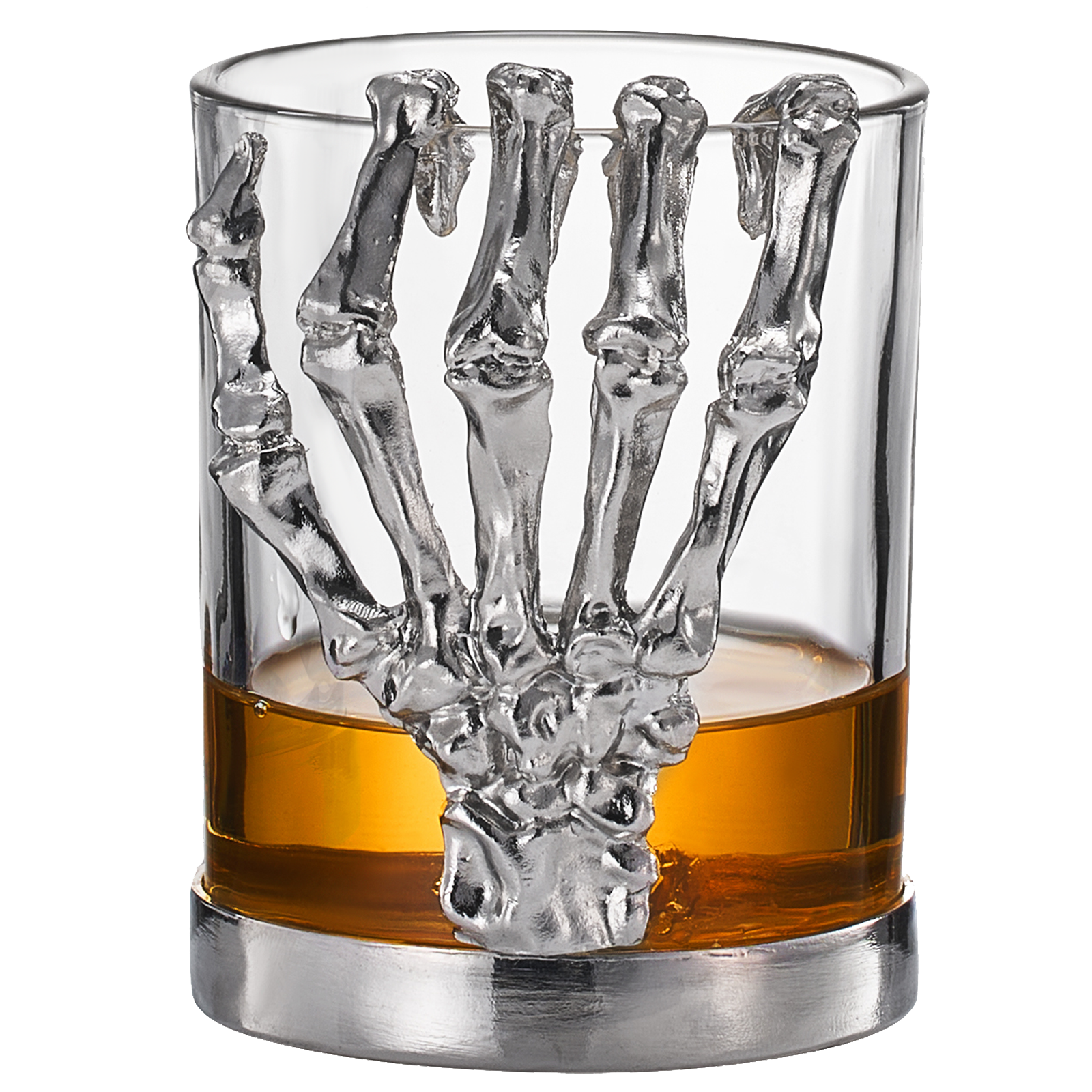 Skeleton Whiskey Glass Tumbler | Single | 10oz-0