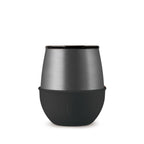 Titanium Grey Tumbler-Ink Black 8 OZ