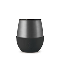 Titanium Grey Tumbler-Ink Black 8 OZ