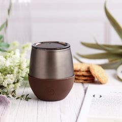 Titanium Grey Tumbler-Mocha 8 OZ