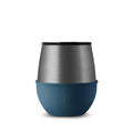 Titanium Grey Tumbler-Navy Blue 8 OZ