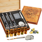 Tequila Shot Glass & Salt Gift Set for Men & Women
