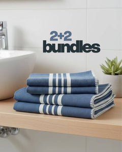 Farm House Turkish Towel without Fringe Bundle (Shipping fees may apply)-0