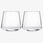 Rolling Un-Spillable Stemless Spinning Aerating Wine Glasses | Set of 2 | 13.5OZ-2