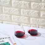 Rolling Un-Spillable Stemless Spinning Aerating Wine Glasses | Set of 2 | 13.5OZ-4
