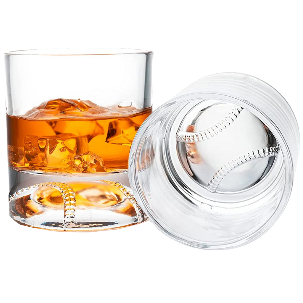 Baseball Whiskey Glass - 12oz-0