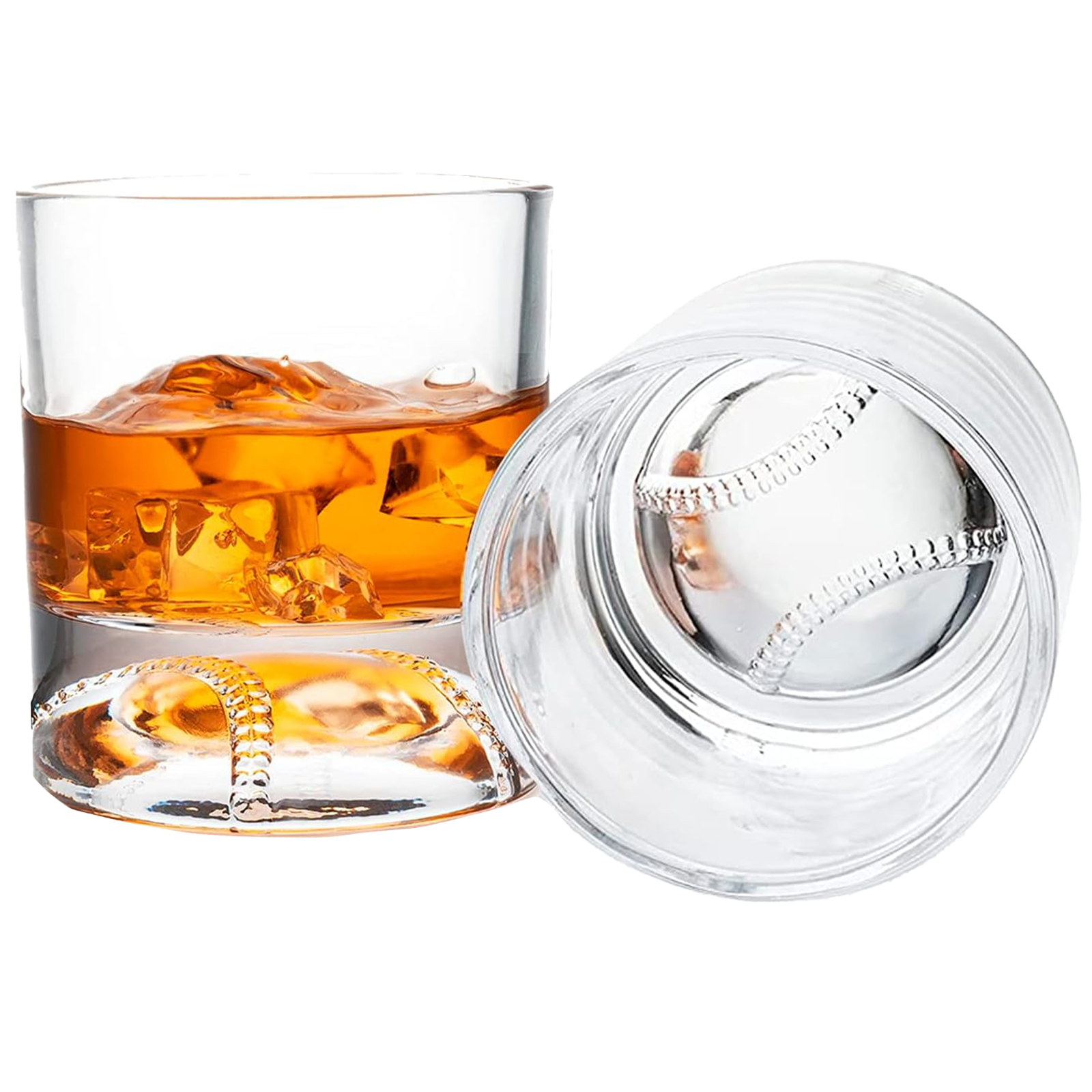Baseball Whiskey Glass - 12oz-0