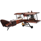 Whiskey & Wine Decanter Airplane Set - Large 21"-1