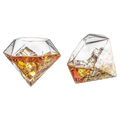 Set of 4 Diamond Whiskey & Wine Glasses 10oz-0