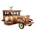 Old Fashioned Car Whiskey Decanter Set, 750ml Decanter Spigot-0