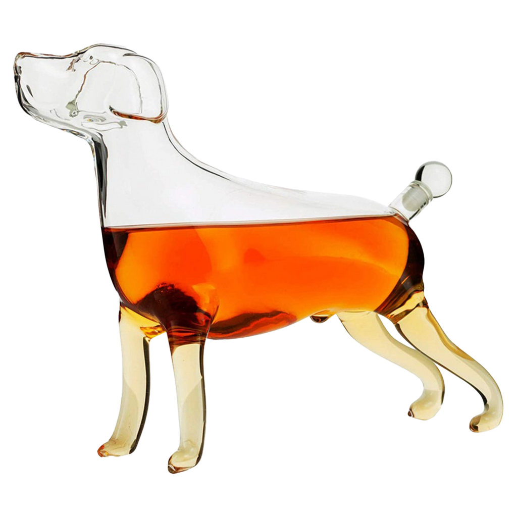Dog Animal Wine & Whiskey Decanter - 500ml