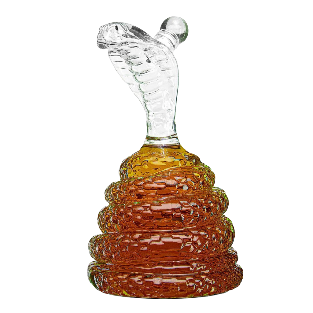 King Cobra Snake Whiskey & Wine Decanter King Cobra Snakes-0