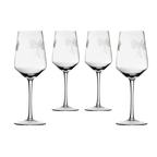 Stemmed Dragonfly Wine Glasses For White and Red Wine-0