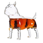 French Bull Dog - Pug Animal Whiskey and Wine Decanter - 500ml-0