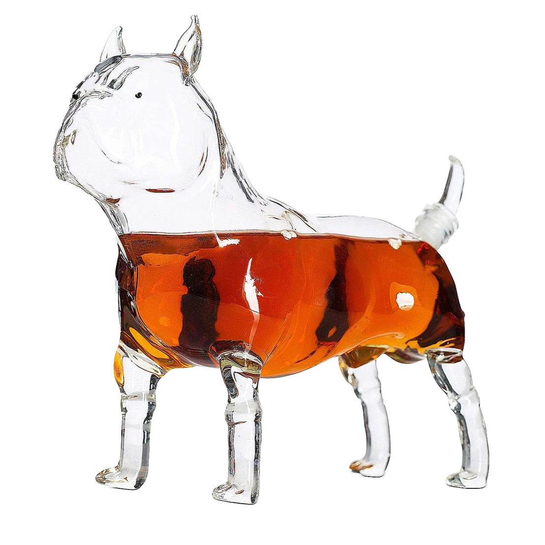 French Bull Dog - Pug Animal Whiskey and Wine Decanter - 500ml-0