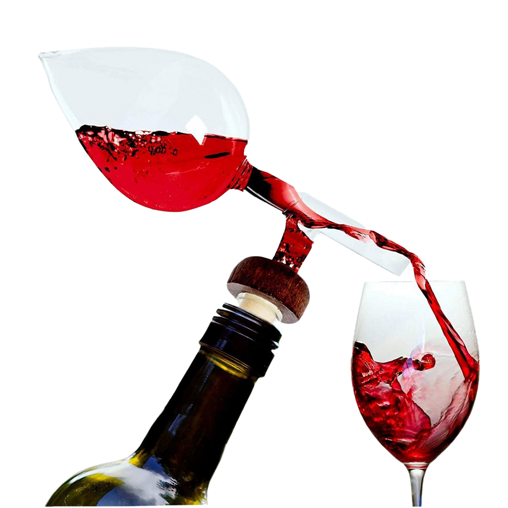 Italian Wine Aerator Decanter, Red & White In Bottle Aerators-1