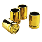 The Wine Savant 50 Caliber Bullet Shot Glasses Set - Set of 4