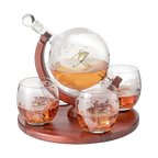Helicopter Whiskey Decanter Gift Set-0