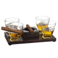 Cigar Holder Whiskey Glasses Set-0