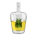 Tequila Decanter With Agave Plant,  25 Ounce Bottle-0