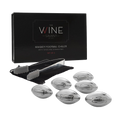Football Whiskey Stones, 6 Stones Rocks Cubes-0