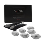 Football Whiskey Stones, 6 Stones Rocks Cubes-0