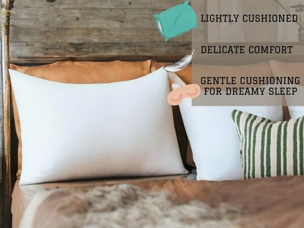 Dada Bedding Luxury 20x28 Pillow Insert - Soft Medium Firm, Premium Polyester, Perfect for Side and Back Sleepers-1
