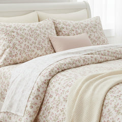 DaDa Bedding Romantic Coquette Floral Cotton Sheet Set