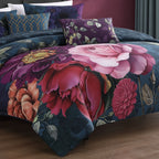 Bebejan Vibrant Flora 5 Piece Reversible Comforter Set