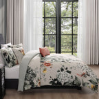 Bebejan Vintage Bloom 5 Piece Reversible Comforter Set