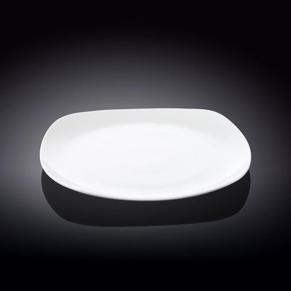 White Bread Plate 6.5" inch X 6.5" inch | 16.5 X 16.5 Cm-1