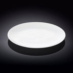 Professional Rolled Rim White Dinner Plate 9" inch | 23 Cm