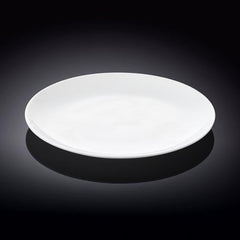 Professional Rolled Rim White Dinner Plate 9" inch | 23 Cm