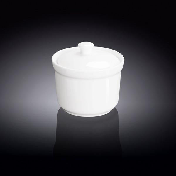 White 4" inch | 10 Cm 8 Fl Oz | 250 Ml Soup Cup With Lid-2