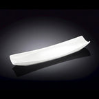 White Celery Tray / Dish 14" inch X 4.5" inch | 35 X 11 Cm-1