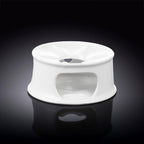 Set Of 3 White Warming Stand 5" inch | 13 Cm-1