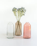 Siena Handblown Hammered Bud Vase