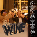 13.5" Length Wine Cork holder Metal Craft Wine Cork Storage-1