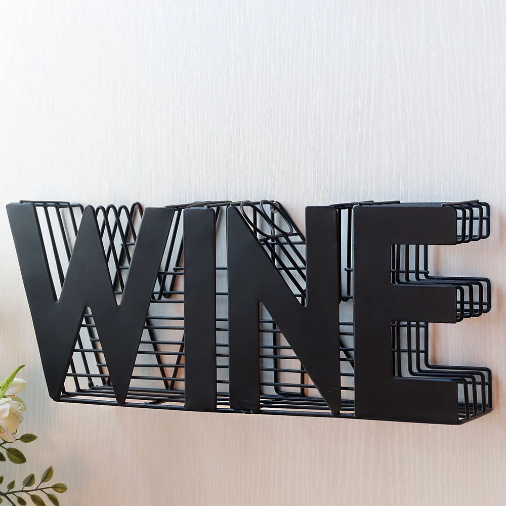 13.5" Length Wine Cork holder Metal Craft Wine Cork Storage-4