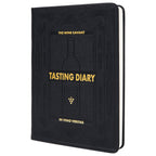 Wine Folly Wine Journal Guided Wine Tasting Notes (5" x 7" B6 Notebook) (Black)