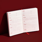 Wine Folly Wine Journal Guided Wine Tasting Notes (5" x 7" B6 Notebook) (Black)