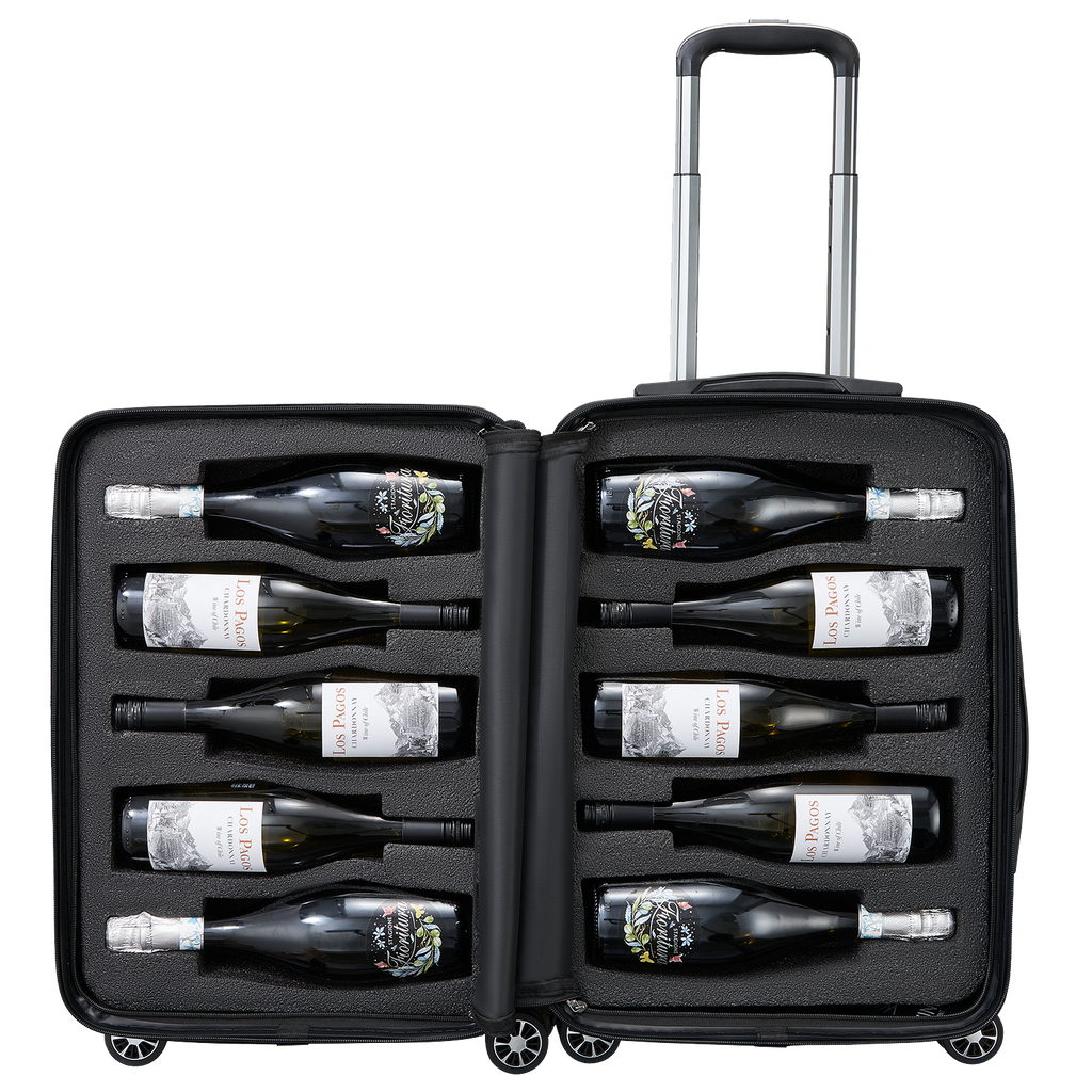 Wine Bottle Suitcase | Holds 10 Standard 750 ML-0