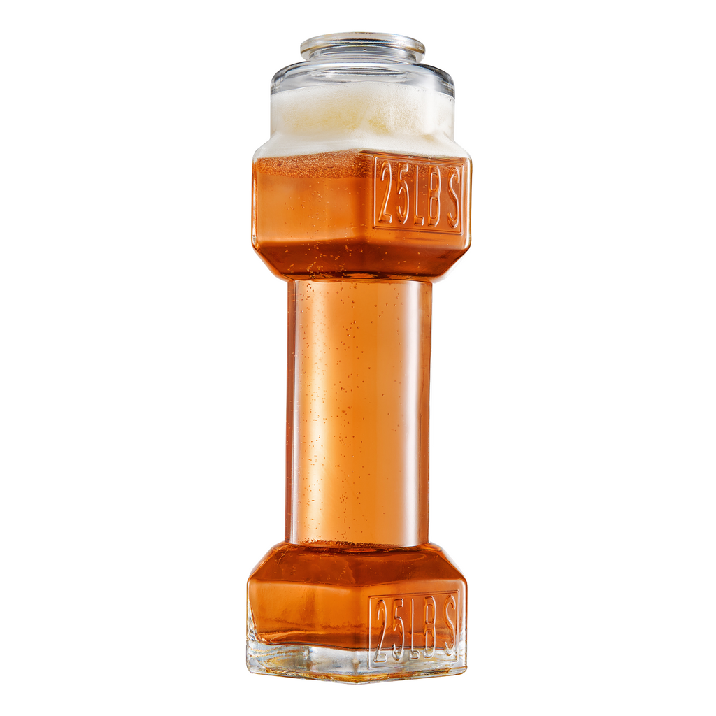 The Wine Savant SINGLE Set, Dumbbell Beer & Whiskey Glasses-0
